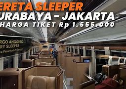 Kereta Api Jakarta Surabaya Sleeper